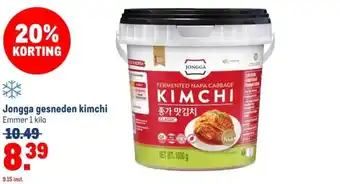 Makro Jongga gesneden kimchi aanbieding