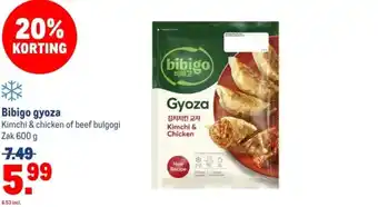 Makro Bibigo gyoza aanbieding