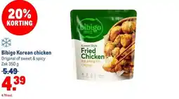 Makro Bibigo Korean chicken aanbieding