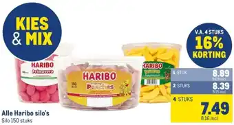 Makro Alle Haribo silo's aanbieding