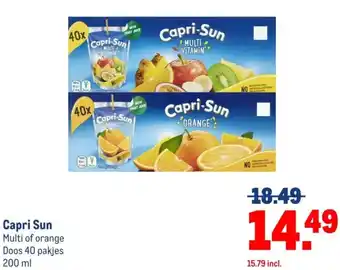 Makro Capri Sun aanbieding