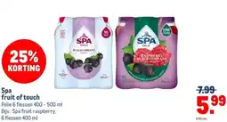 Makro Spa fruit of touch aanbieding