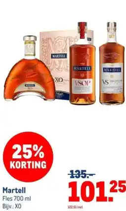 Makro Martell aanbieding