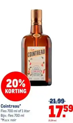 Makro Cointreau aanbieding