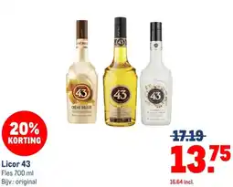 Makro Licor 43 aanbieding