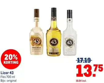 Makro Licor 43 aanbieding
