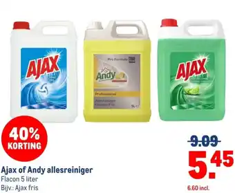 Makro Ajax of Andy allesreiniger aanbieding