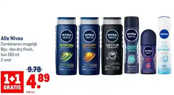 Makro Alle Nivea aanbieding