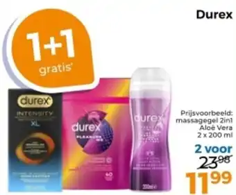 Trekpleister Durex aanbieding