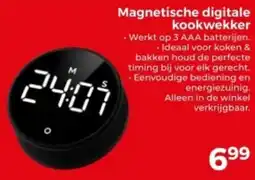 Trekpleister Magnetische digitale kookwekker aanbieding