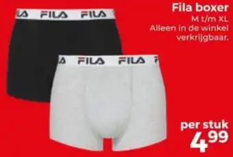 Trekpleister Fila boxer aanbieding