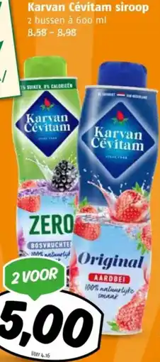 Poiesz Karvan Cévitam siroop aanbieding