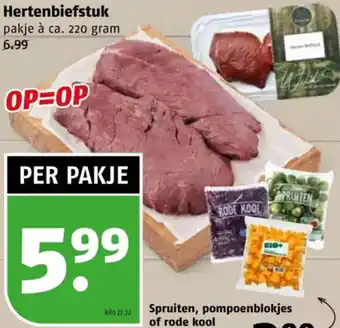 Poiesz Hertenbiefstuk aanbieding