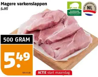 Poiesz Magere varkenslappen aanbieding