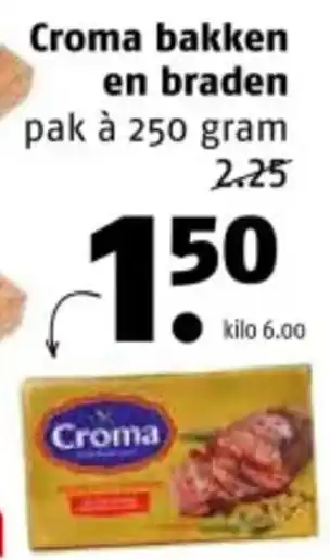 Poiesz Croma bakken en braden aanbieding
