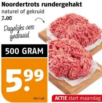 Poiesz Noordertrots rundergehakt aanbieding