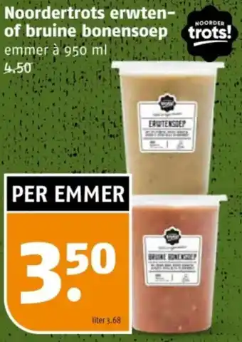 Poiesz Noordertrots erwten of bruine bonensoep aanbieding