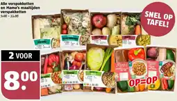Poiesz Alle verspakketten en Mama's maaltijden verspakketten aanbieding