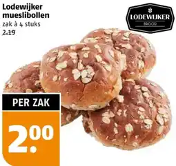 Poiesz Lodewijker mueslibollen aanbieding