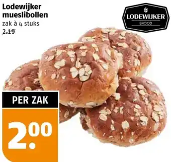 Poiesz Lodewijker mueslibollen aanbieding
