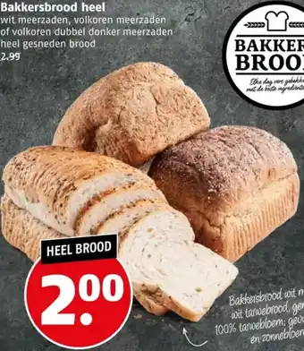 Poiesz Bakkersbrood heel aanbieding