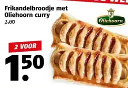 Poiesz Frikandelbroodje met Oliehoorn curry aanbieding