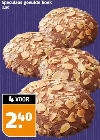 Poiesz Speculaas gevulde koek aanbieding