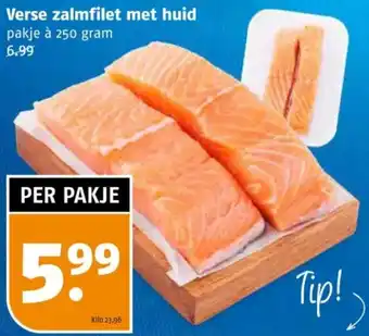 Poiesz Verse zalmfilet met huid aanbieding