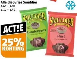 Poiesz Alle diepvries Smuldier aanbieding