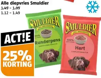 Poiesz Alle diepvries Smuldier aanbieding