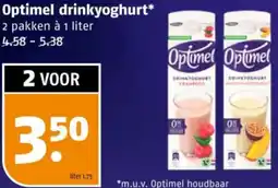 Poiesz Optimel drinkyoghurt aanbieding