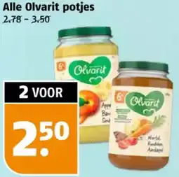Poiesz Alle Olvarit potjes aanbieding