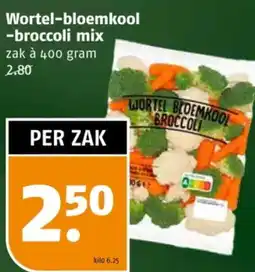 Poiesz Wortel bloemkool broccoli mix aanbieding