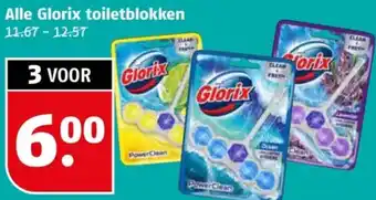 Poiesz Alle Glorix toiletblokken aanbieding