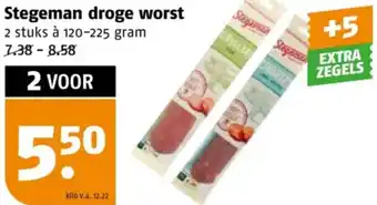 Poiesz Stegeman droge worst aanbieding
