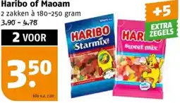 Poiesz Haribo of Maoam aanbieding