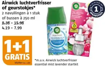 Poiesz Airwick luchtverfrisser of geurstokjes aanbieding