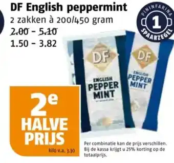 Poiesz DF English peppermint aanbieding