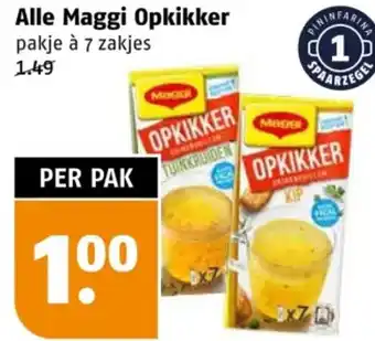 Poiesz Alle Maggi Opkikker aanbieding