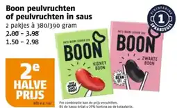 Poiesz Boon peulvruchten of peulvruchten in saus aanbieding