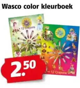 Poiesz Wasco color kleurboek aanbieding