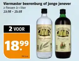 Poiesz Viermaster beerenburg of jonge jenever aanbieding