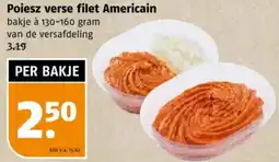 Poiesz Poiesz verse filet Americain aanbieding