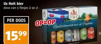 Poiesz Us Heit bier aanbieding