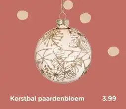 Xenos Kerstbal paardenbloem aanbieding