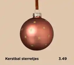 Xenos Kerstbal sterretjes aanbieding