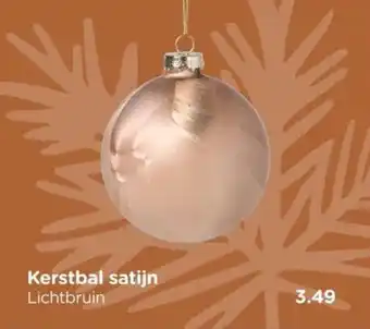 Xenos Kerstbal satijn aanbieding
