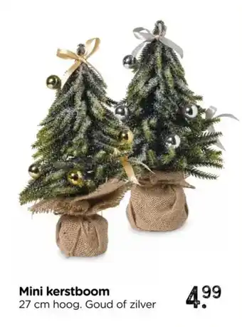 Xenos Mini kerstboom aanbieding