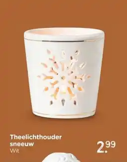 Xenos Theelichthouder sneeuw aanbieding