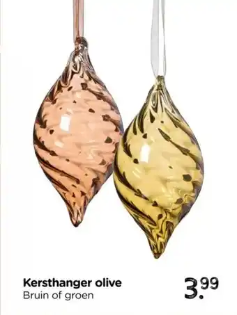 Xenos Kersthanger olive Bruin of groen aanbieding